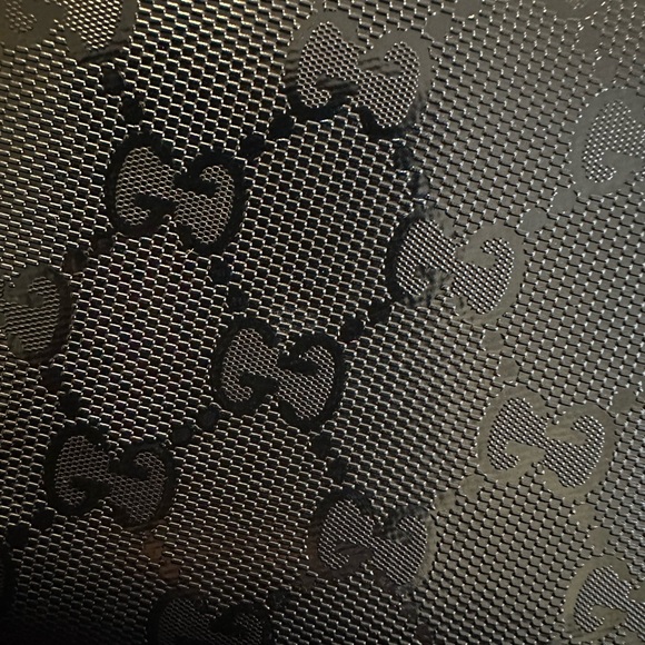 Guaranteed Authentic Gucci GG Imprimé Patent Leather Continental Wallet - Picture 3 of 8